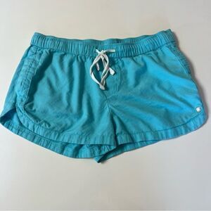 Aqua Blue Roxy Swim Cover Up Beach Surf Shorts XL